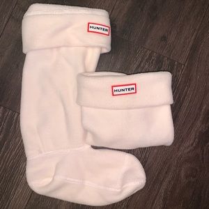 Hunter Boot Tall Fleece Welly Boot Socks- Size M